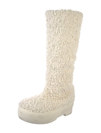 Gia Borghini Faux Fur Boots