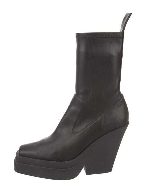 Gia Borghini Leather Sock Boots