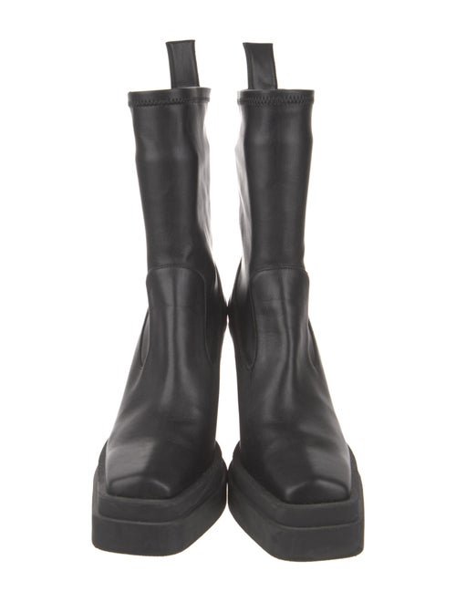 Gia Borghini Leather Sock Boots