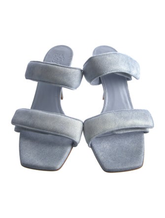 Gia Borghini Denim Slides