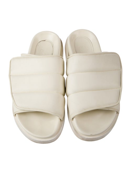 Gia Borghini Leather Slides