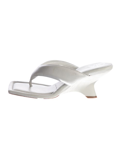 Gia Borghini Leather Slides