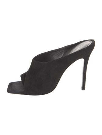 Gia Borghini Suede Slides