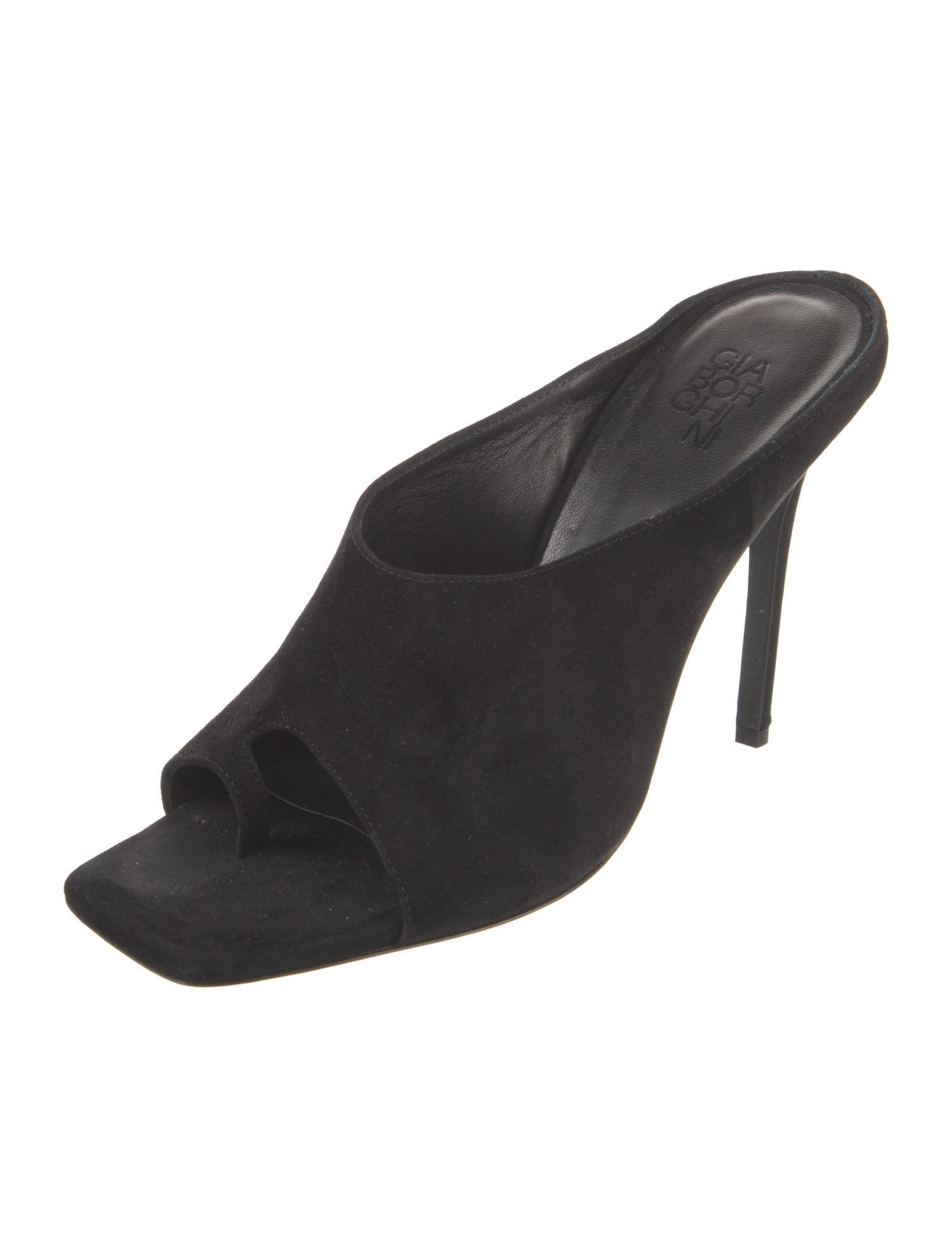 Gia Borghini Suede Slides