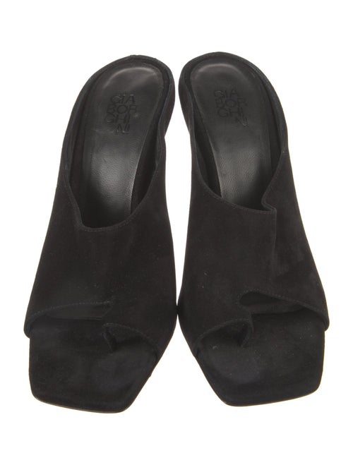 Gia Borghini Suede Slides