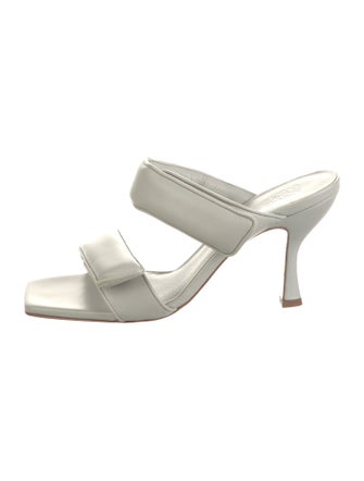 Gia Borghini Leather Slides