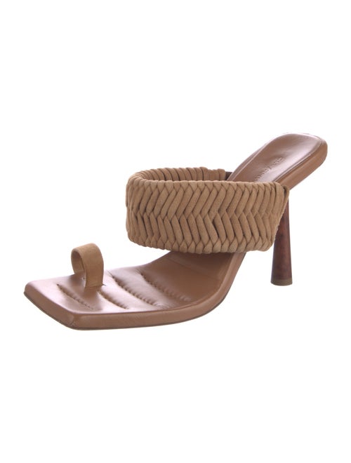 Gia Borghini Suede Slides