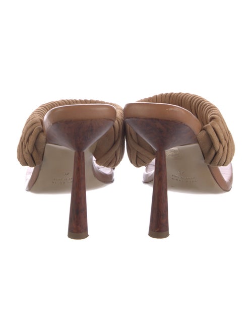 Gia Borghini Suede Slides