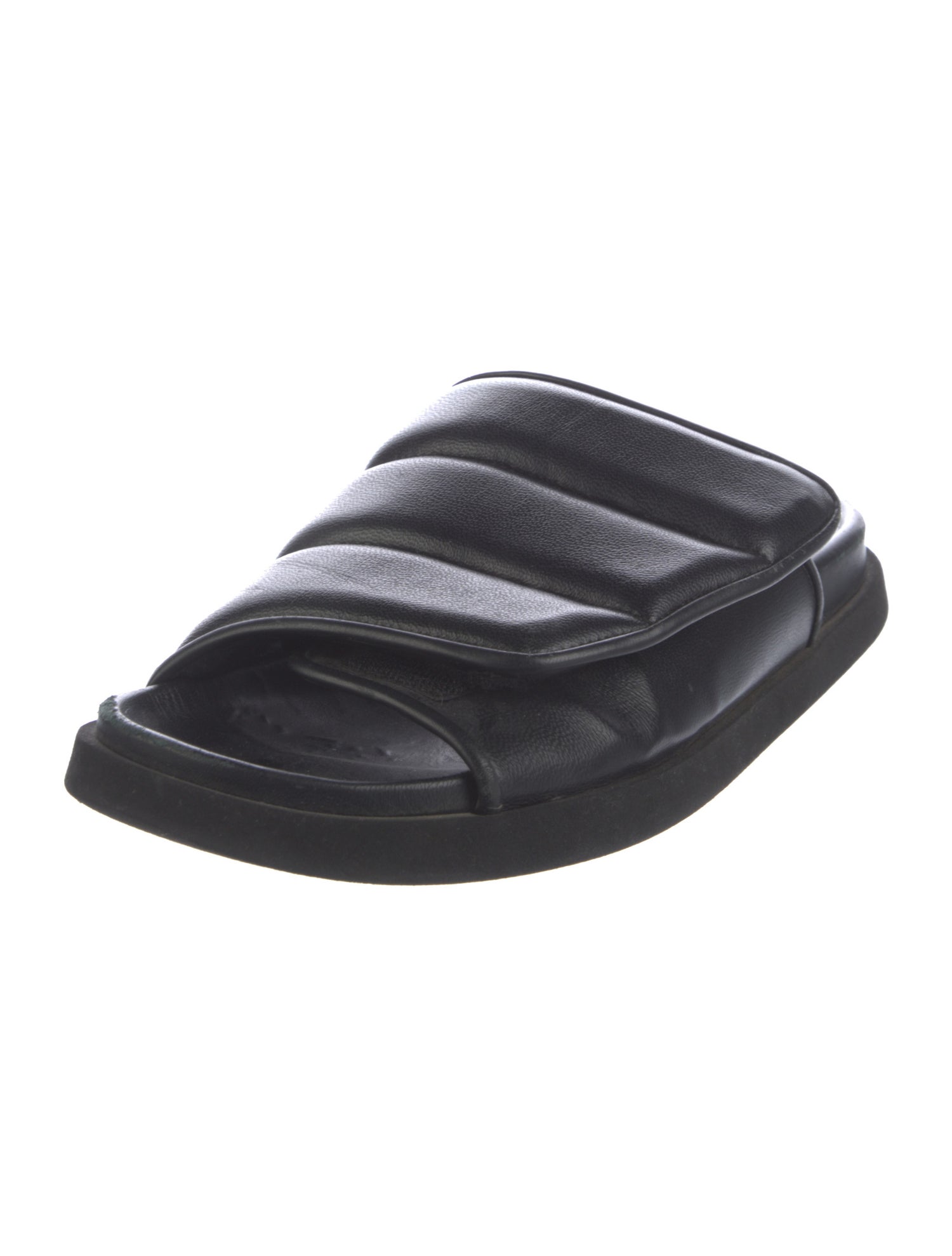 Gia Borghini Leather Slides