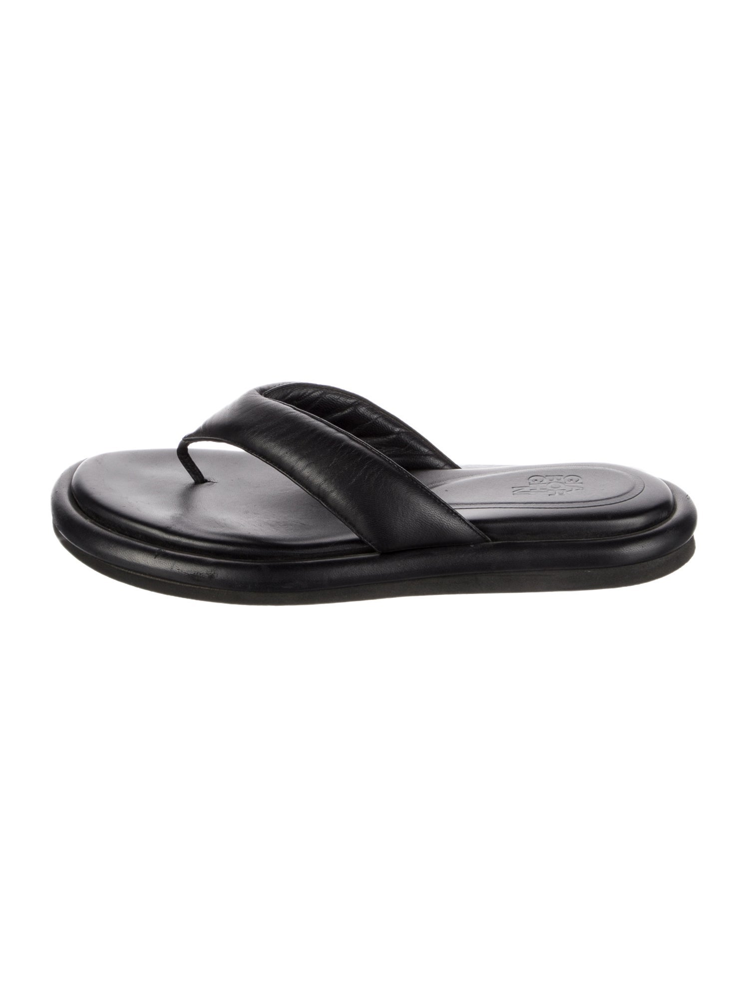 Gia Borghini Leather Slides