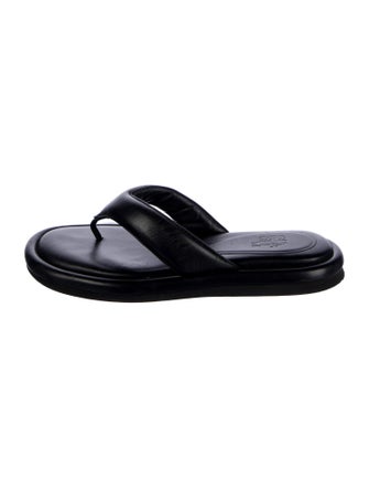 Gia Borghini Leather Slides