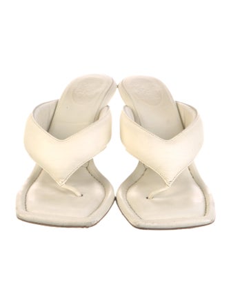 Gia Borghini Leather Slides