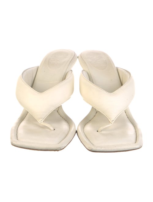Gia Borghini Leather Slides