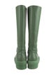 Gia Borghini Leather Rain Boots