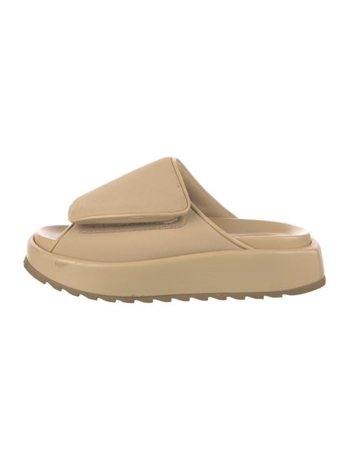 Gia Borghini Leather Slides