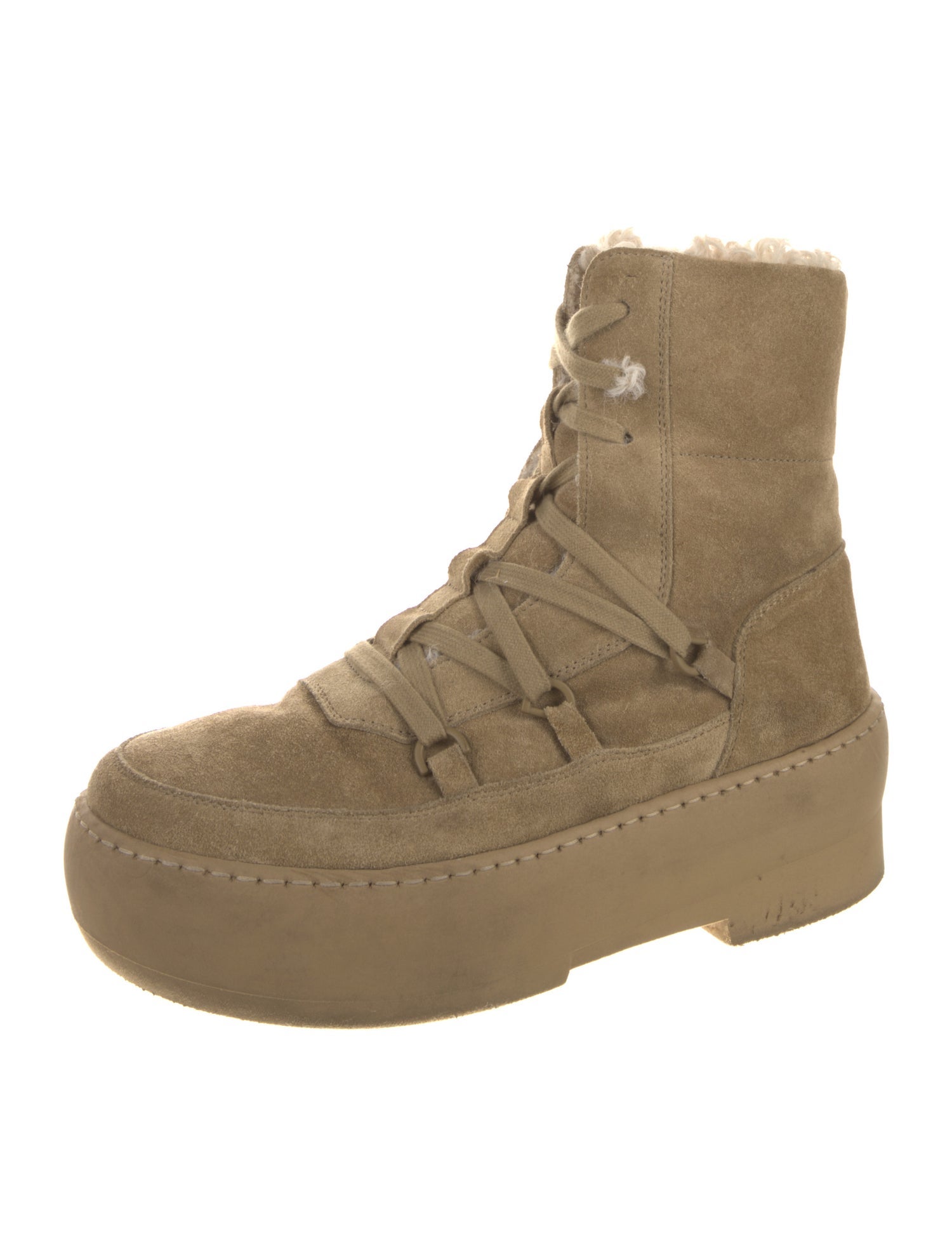 Gia Borghini Suede Snow Boots