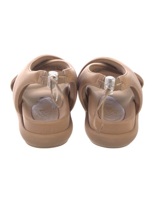 Gia Borghini Leather Slingback Sandals