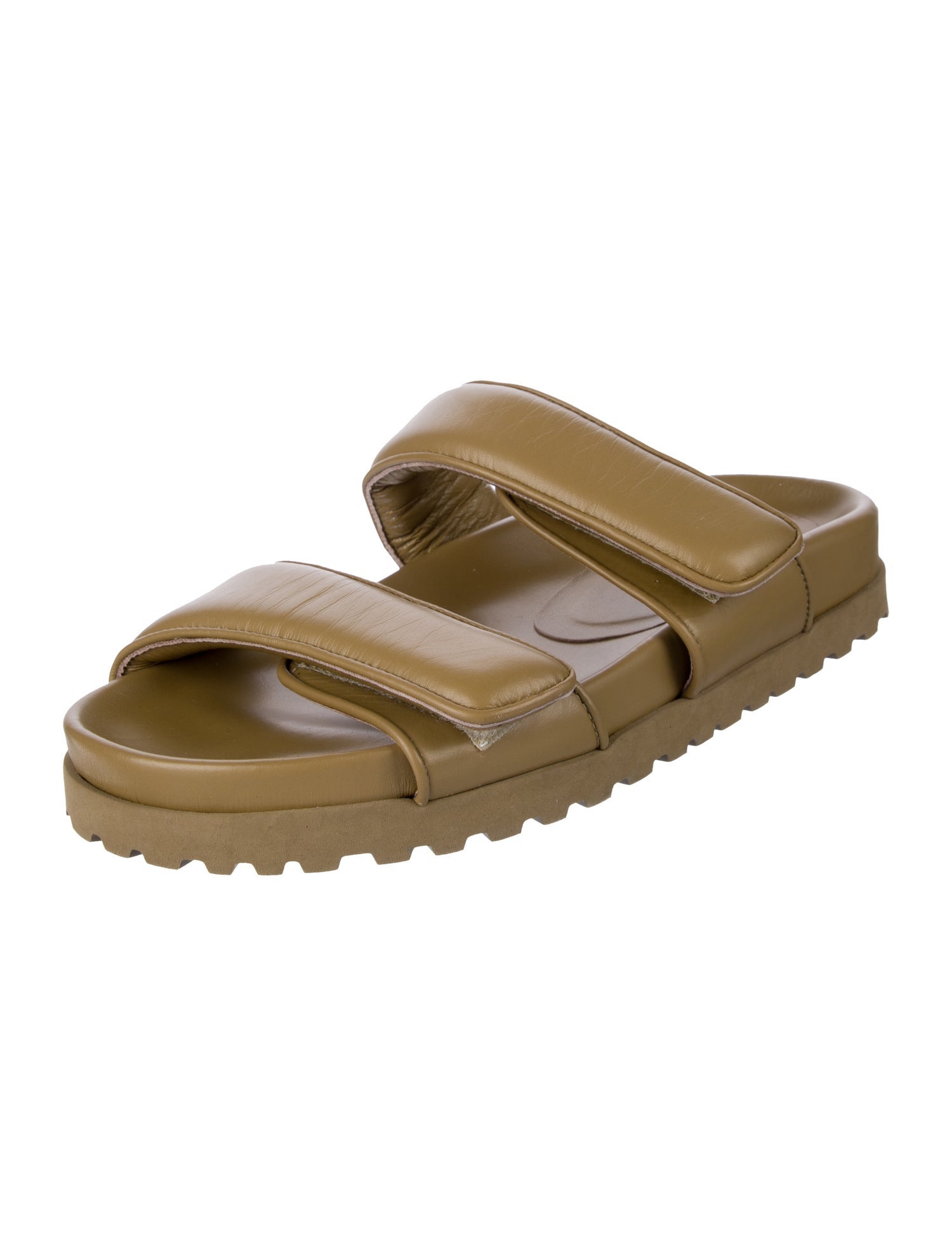 Gia Borghini Leather Slides