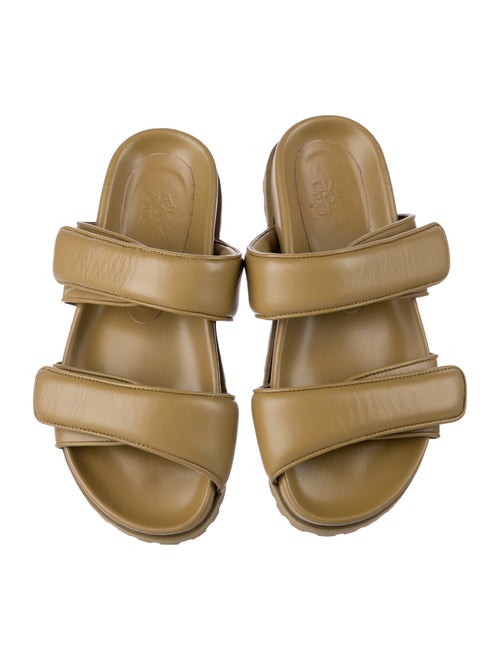 Gia Borghini Leather Slides