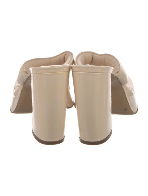 Gia Borghini Patent Leather Slides