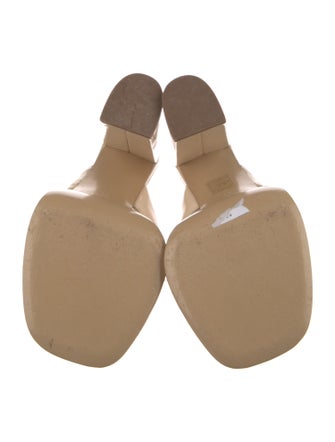 Gia Borghini Patent Leather Slides