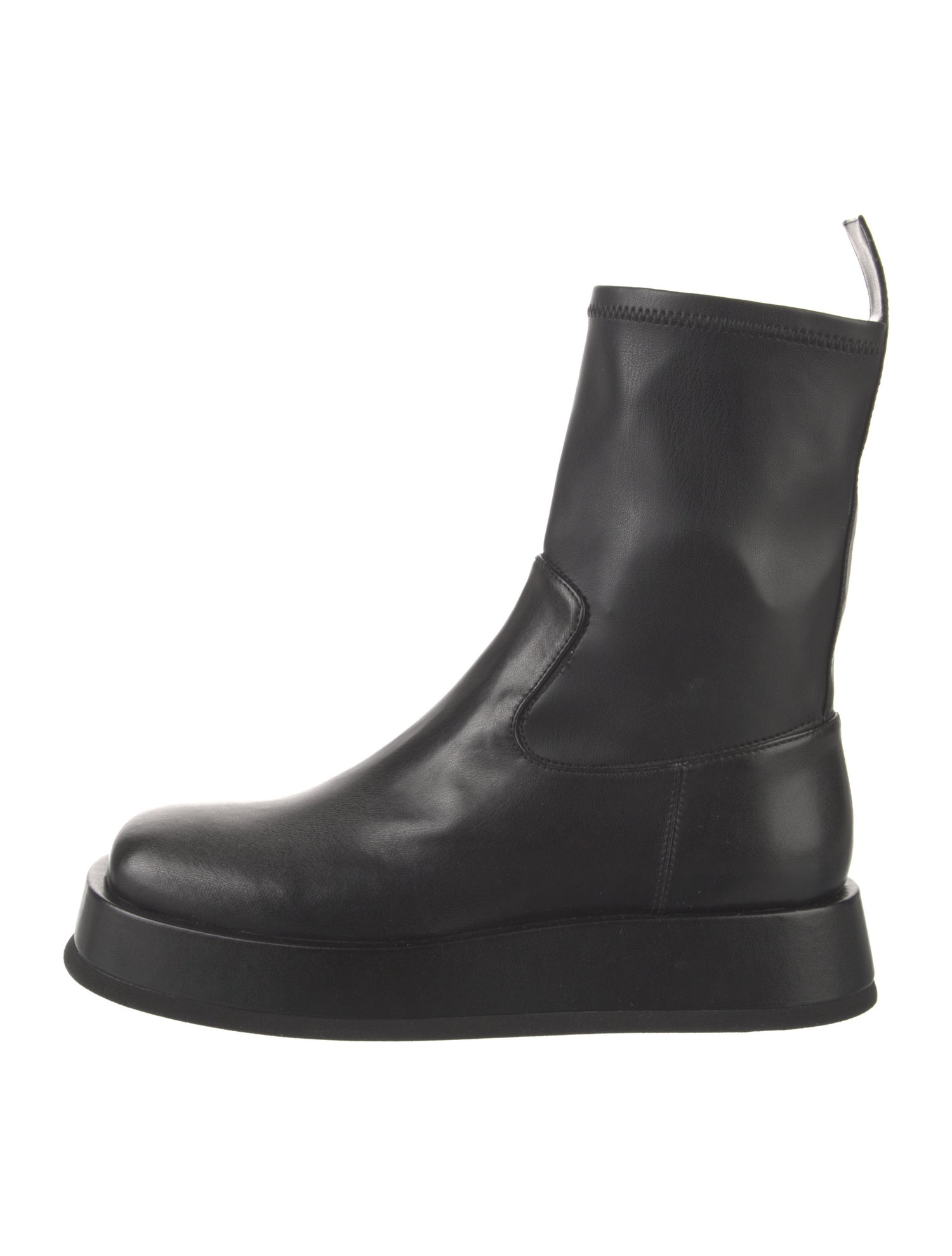 Gia Borghini Leather Chelsea Boots