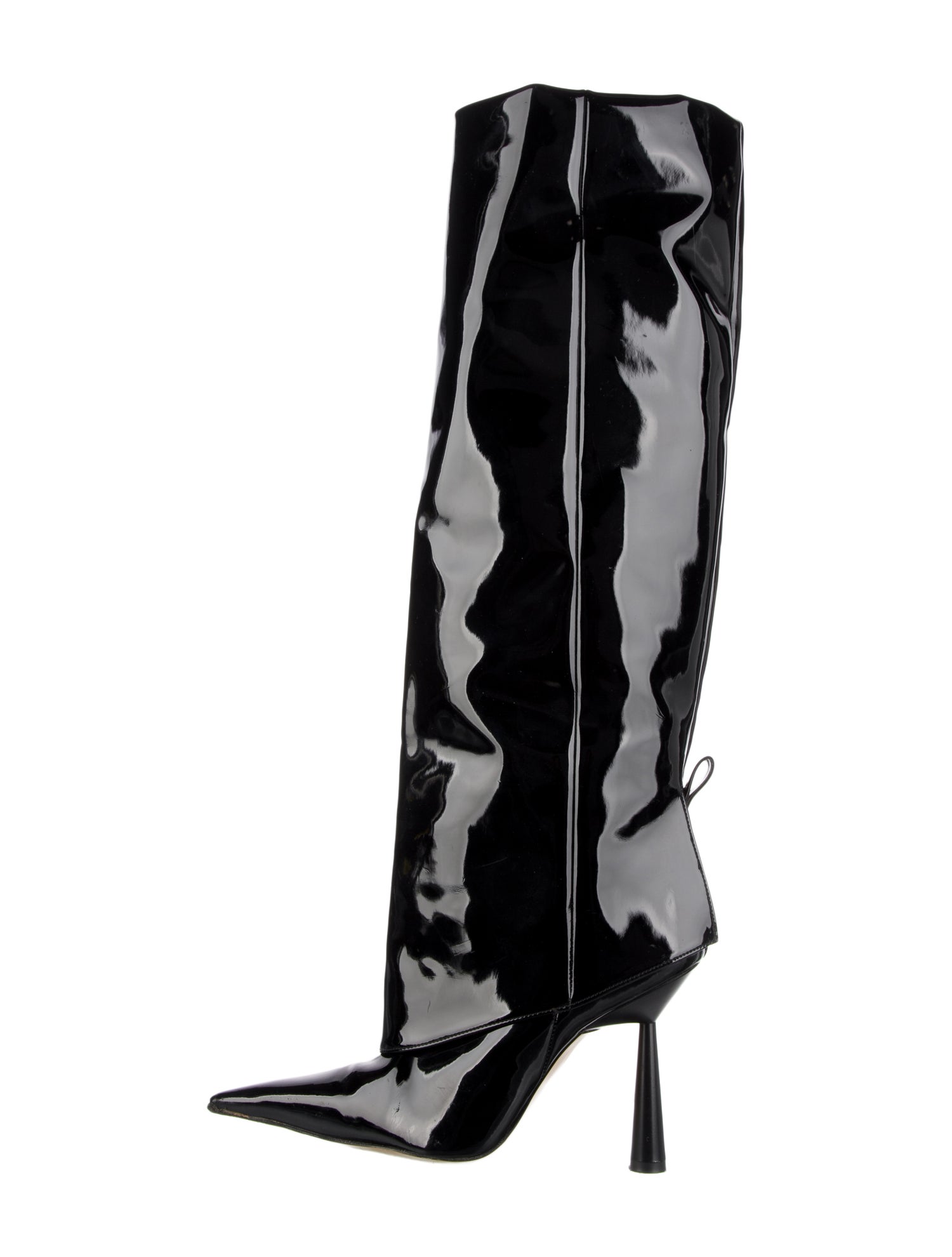 Gia Borghini Patent Leather Boots