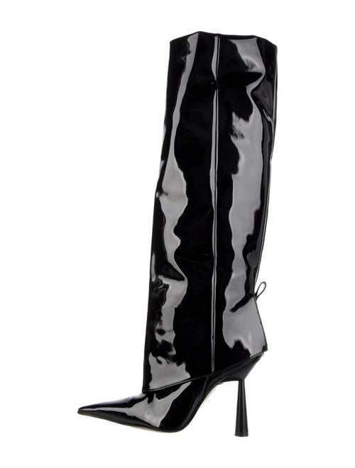 Gia Borghini Patent Leather Boots
