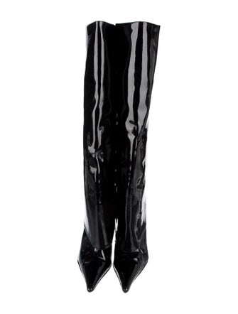 Gia Borghini Patent Leather Boots