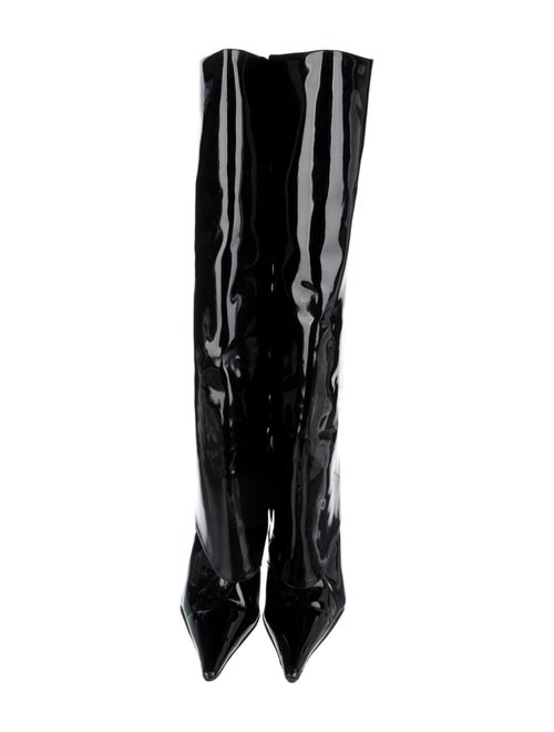 Gia Borghini Patent Leather Boots