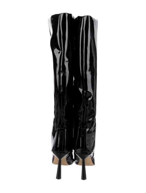 Gia Borghini Patent Leather Boots