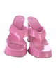 Gia Borghini Patent Leather Slides