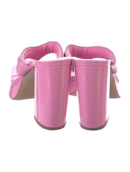 Gia Borghini Patent Leather Slides