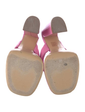 Gia Borghini Patent Leather Slides