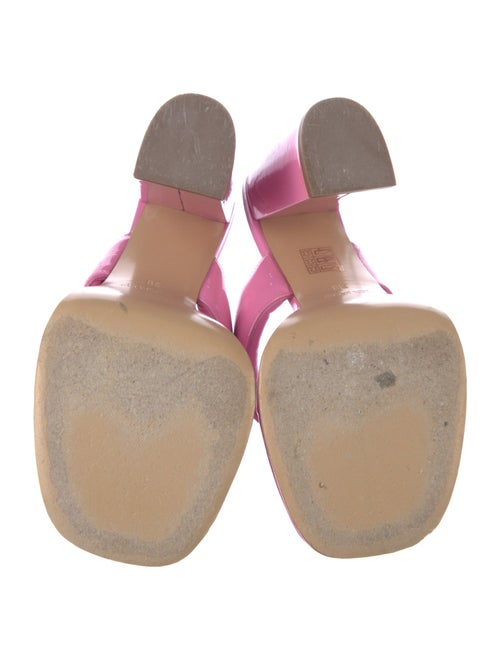 Gia Borghini Patent Leather Slides