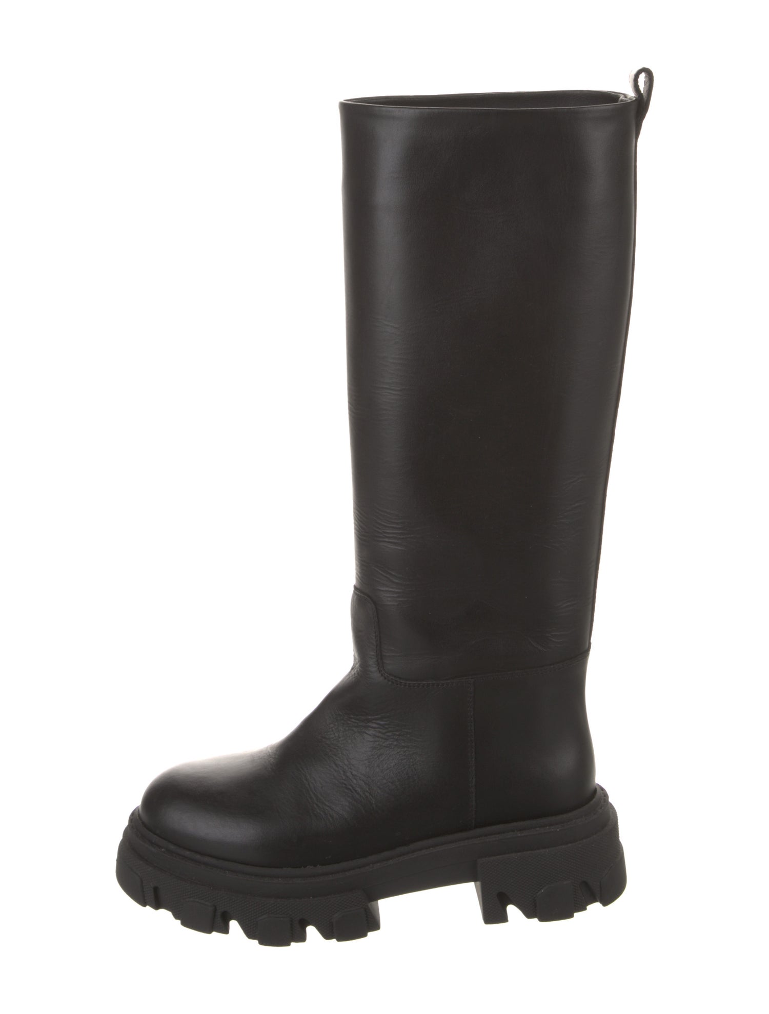 Gia Borghini x Pernille Teisbaek Leather Rain Boots