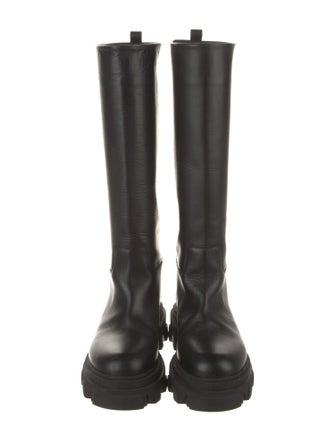 Gia Borghini x Pernille Teisbaek Leather Rain Boots