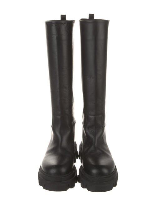 Gia Borghini x Pernille Teisbaek Leather Rain Boots
