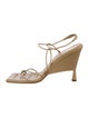Gia Borghini Leather Slingback Sandals