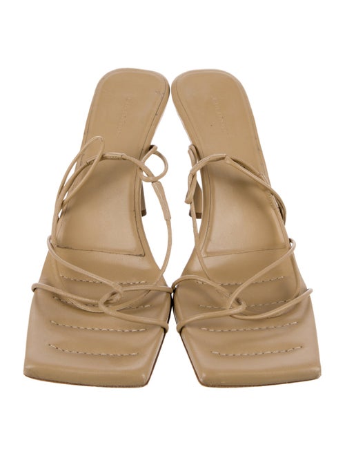 Gia Borghini Leather Slingback Sandals