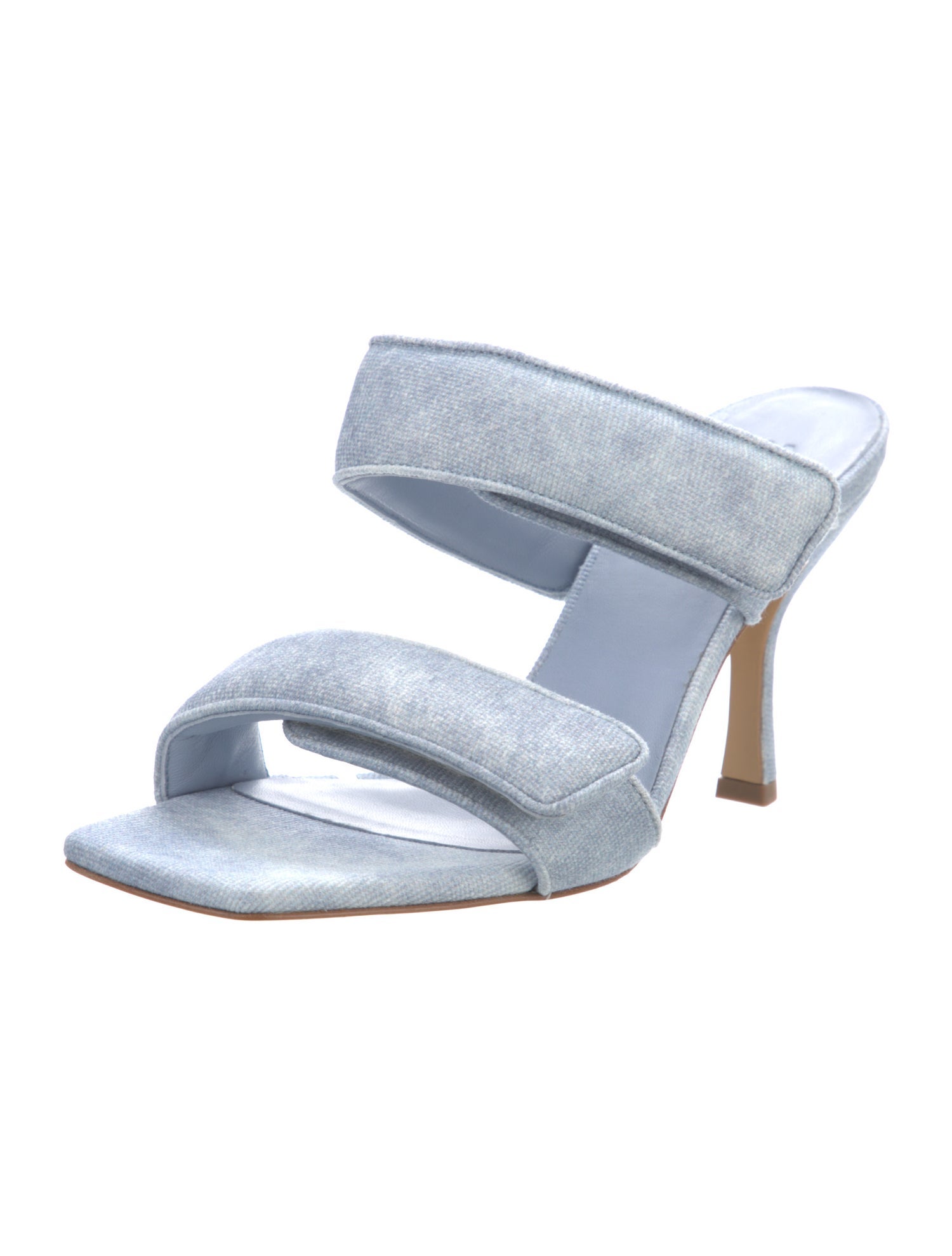 Gia Borghini Denim Slides