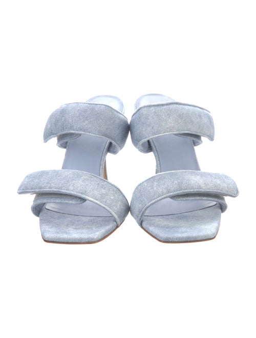 Gia Borghini Denim Slides