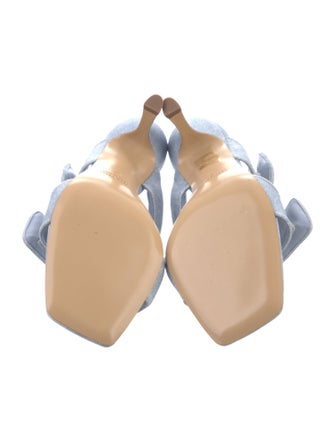 Gia Borghini Denim Slides