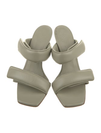 Gia Borghini Leather Slides