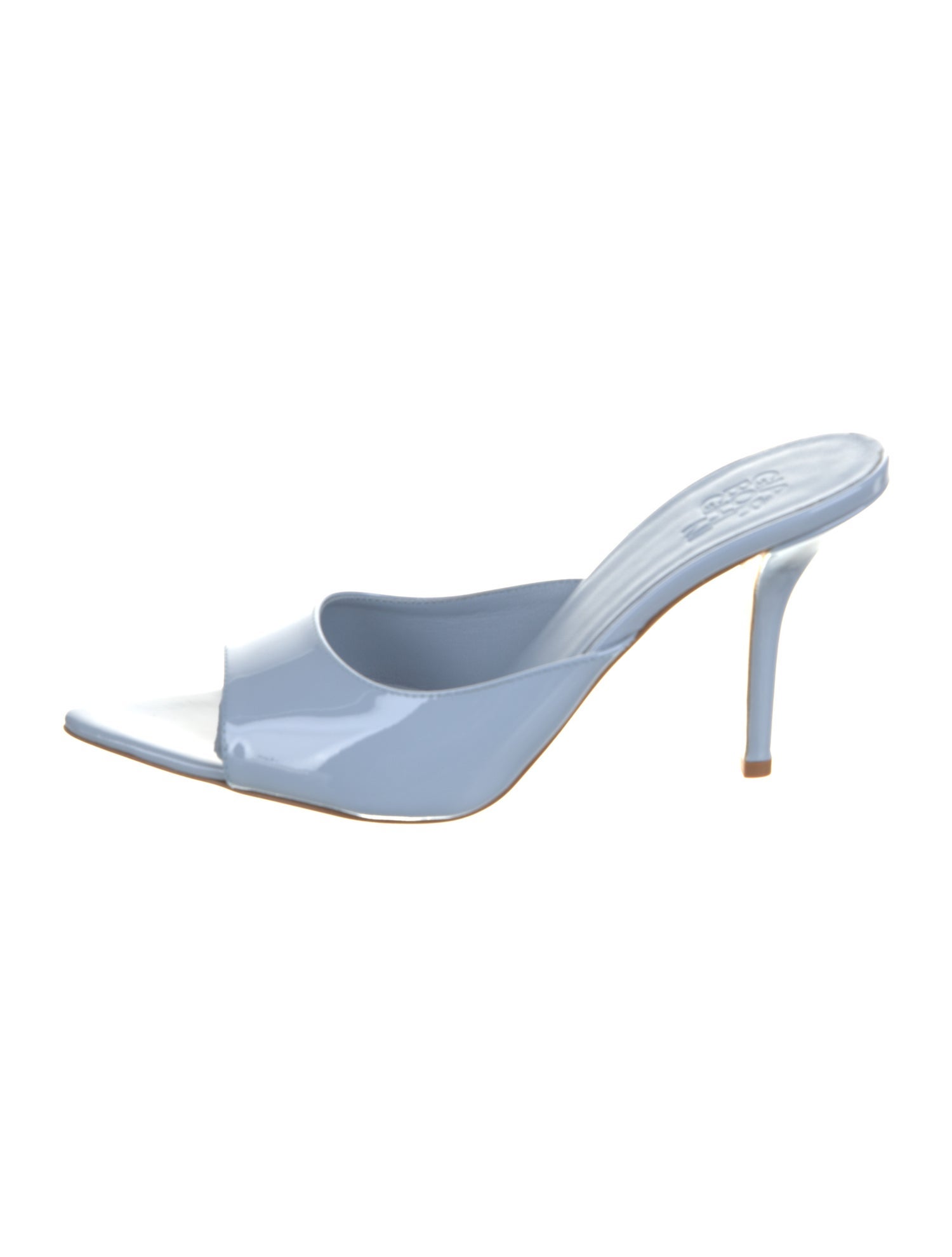 Gia Borghini Patent Leather Slides