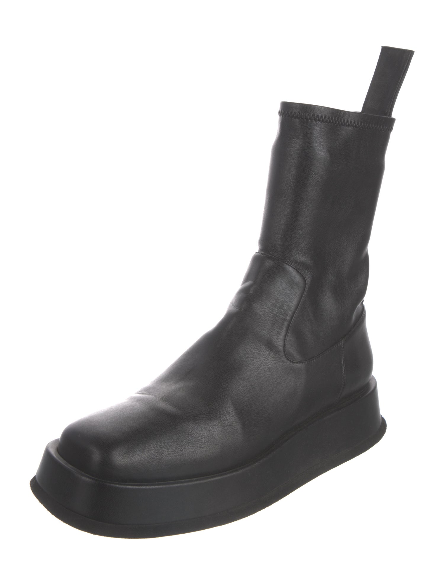 Gia Borghini Leather Sock Boots