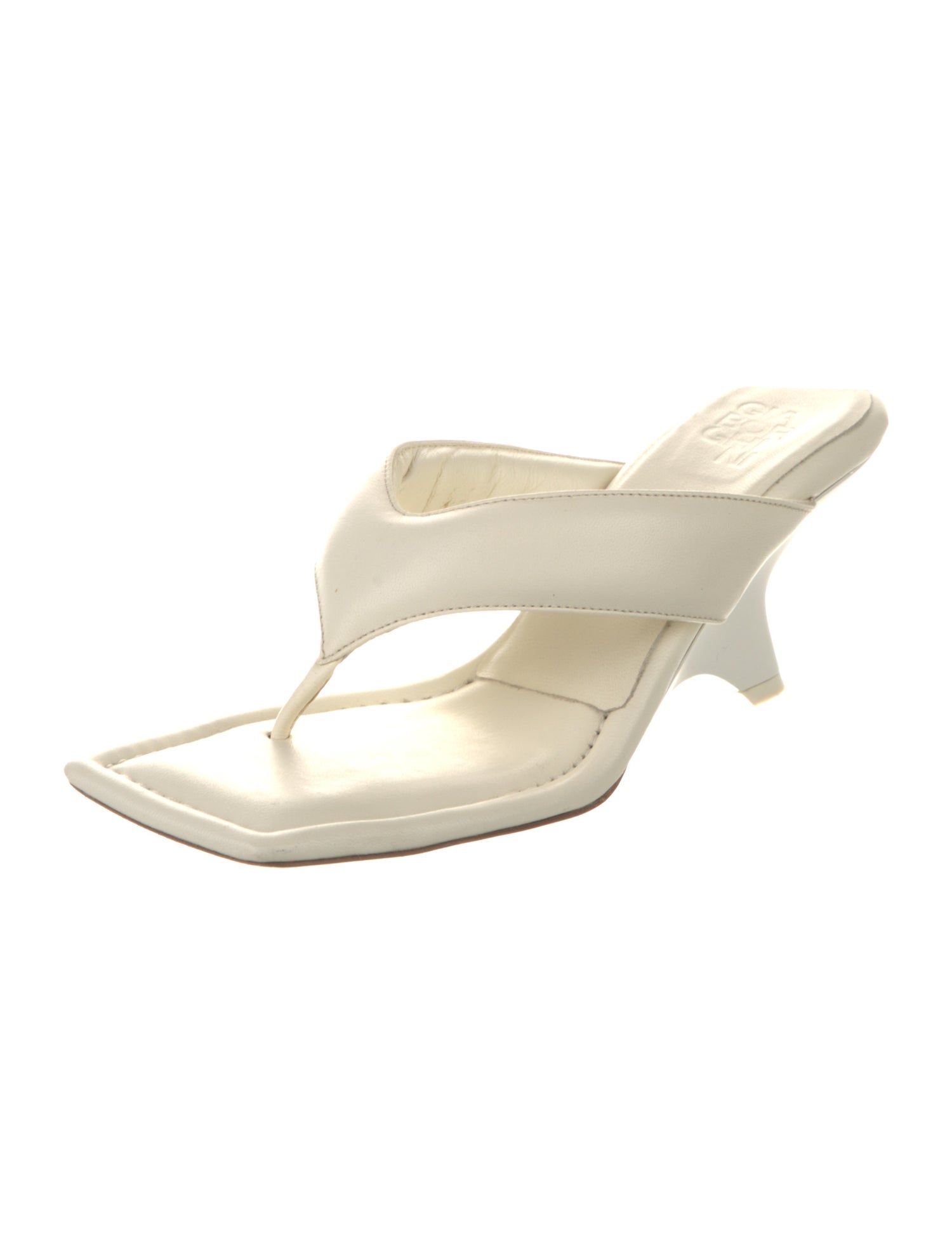 Gia Borghini Leather Slides