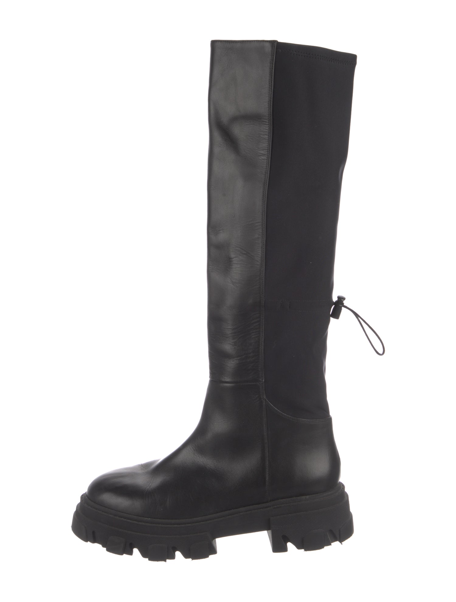 Gia Borghini Leather Combat Boots