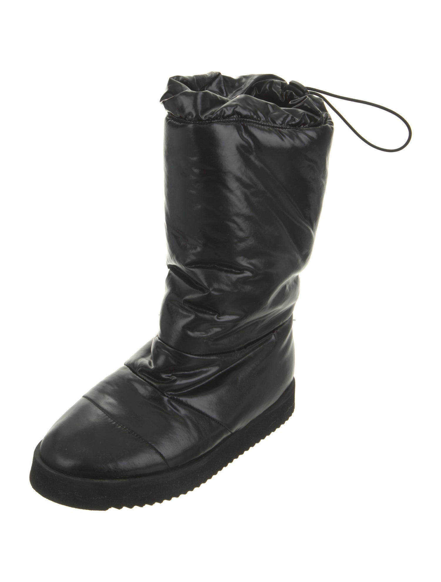 Gia Borghini Nylon Printed Boots