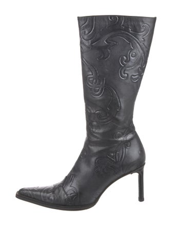 Gianni Bravo Leather Sock Boots